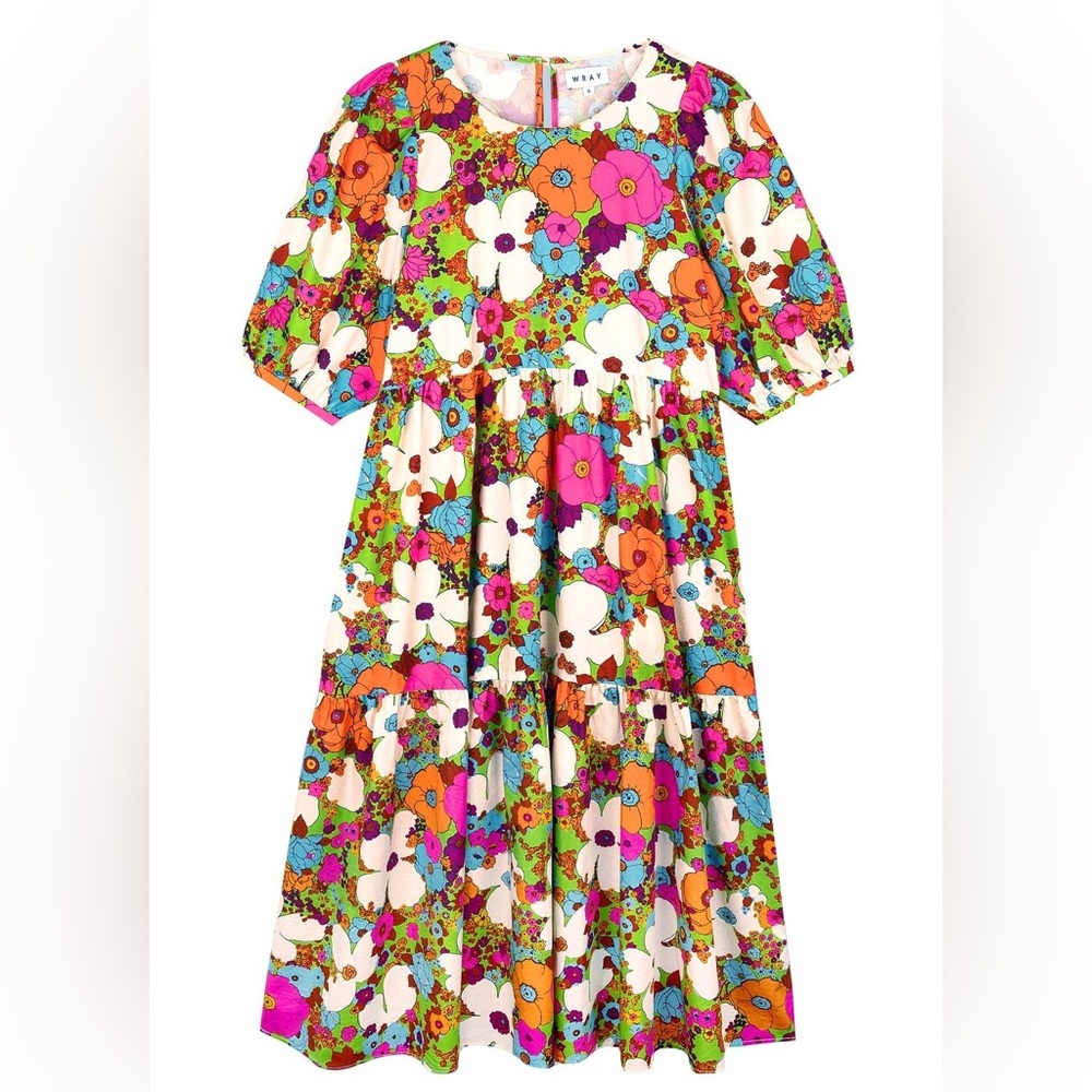 Wray NYC Rosemary Dress in Acid Floral - Size Medium BRAND NEW with tags!